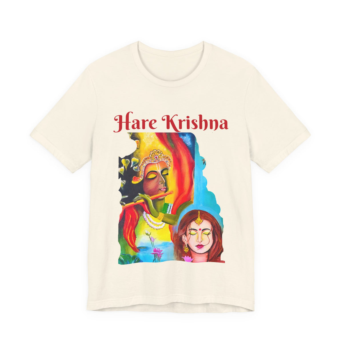 Radha Krishna T-Shirt - Ira World Art LLC