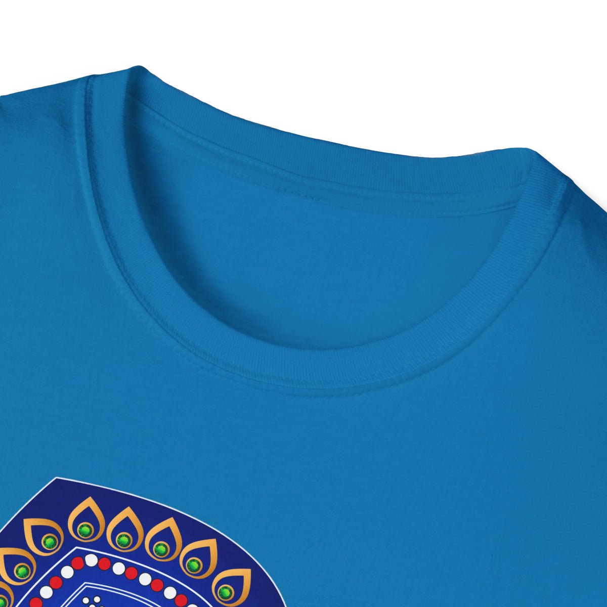 Vibrant Cultural Tee with Artistic Design, Colorful Graphic Shirt, Unisex T-Shirt, Festival Attire, Unique Gift, Everyday Comfort - Ira World Art LLC
