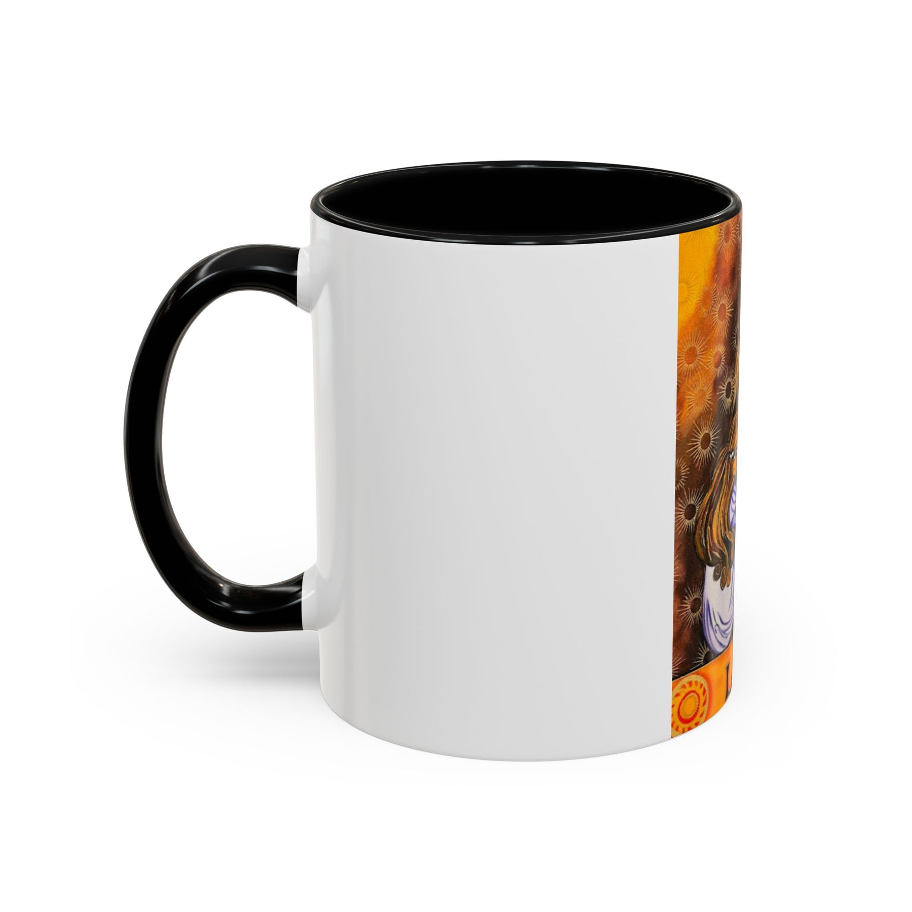 Leo Zodiac 11oz Ceramic Coffee Mug with Bold Accent Design, Astrology Gift - Ira World Art LLC