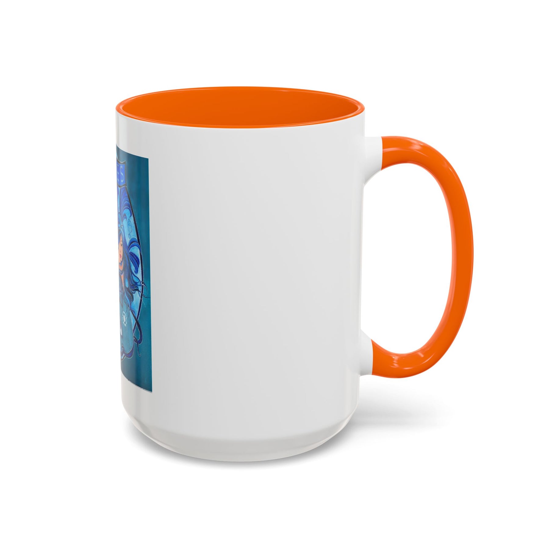 Pisces Zodiac Mug, Colorful Ceramic Fish Mug Design, Cute 11oz Cup - Ira World Art LLC