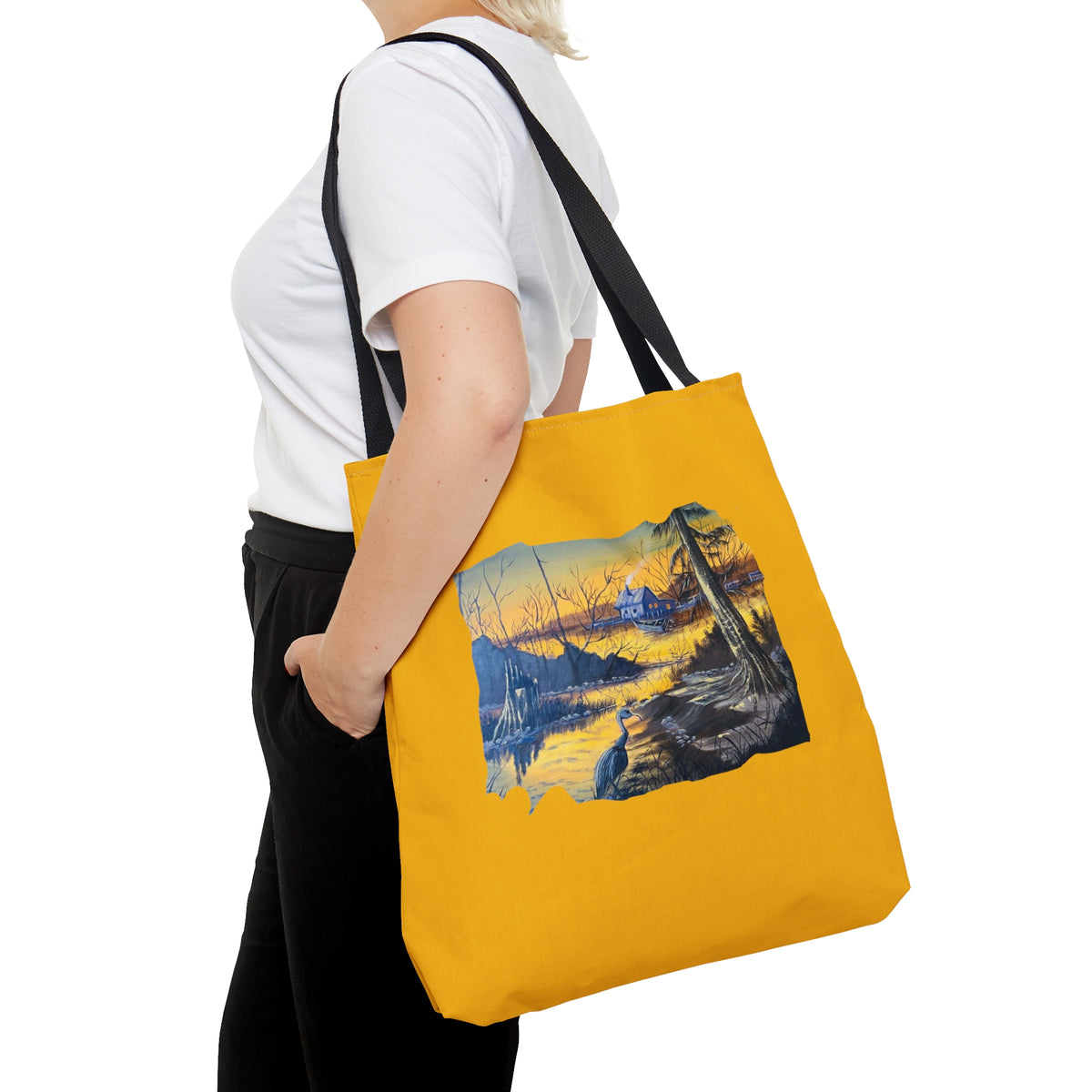 Chase the Horizon Sunset Tote Bag – Carry the Beauty of Dusk Everywhere! - Ira World Art LLC