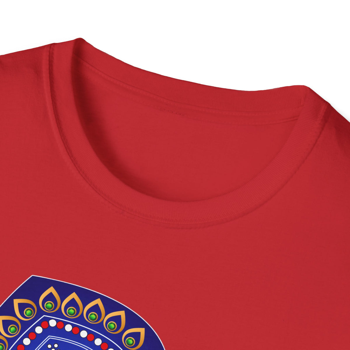Vibrant Cultural Tee with Artistic Design, Colorful Graphic Shirt, Unisex T-Shirt, Festival Attire, Unique Gift, Everyday Comfort - Ira World Art LLC