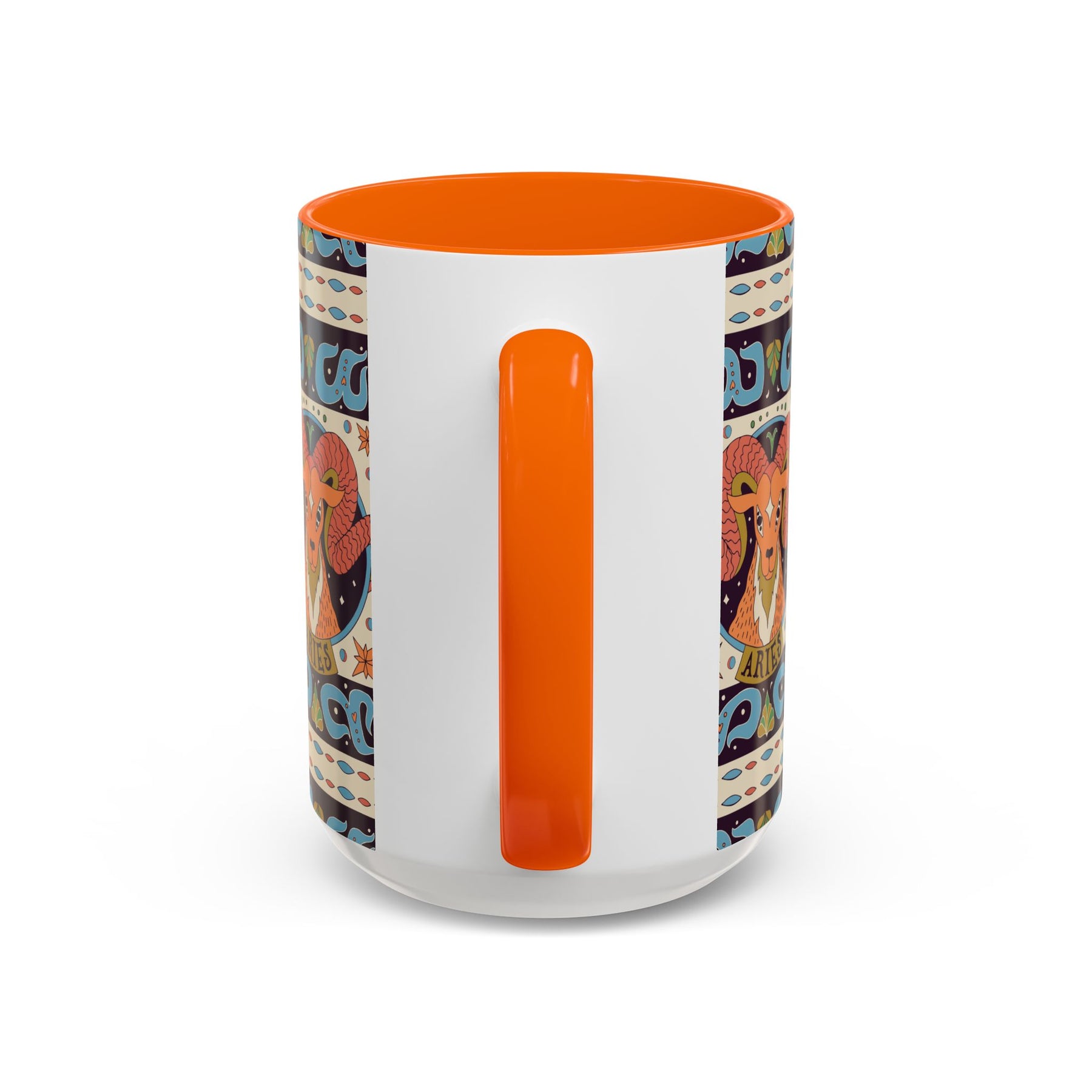 Colorful Capricorn Coffee Mug, Custom Ceramic 11oz & 15oz Zodiac Design - Ira World Art LLC