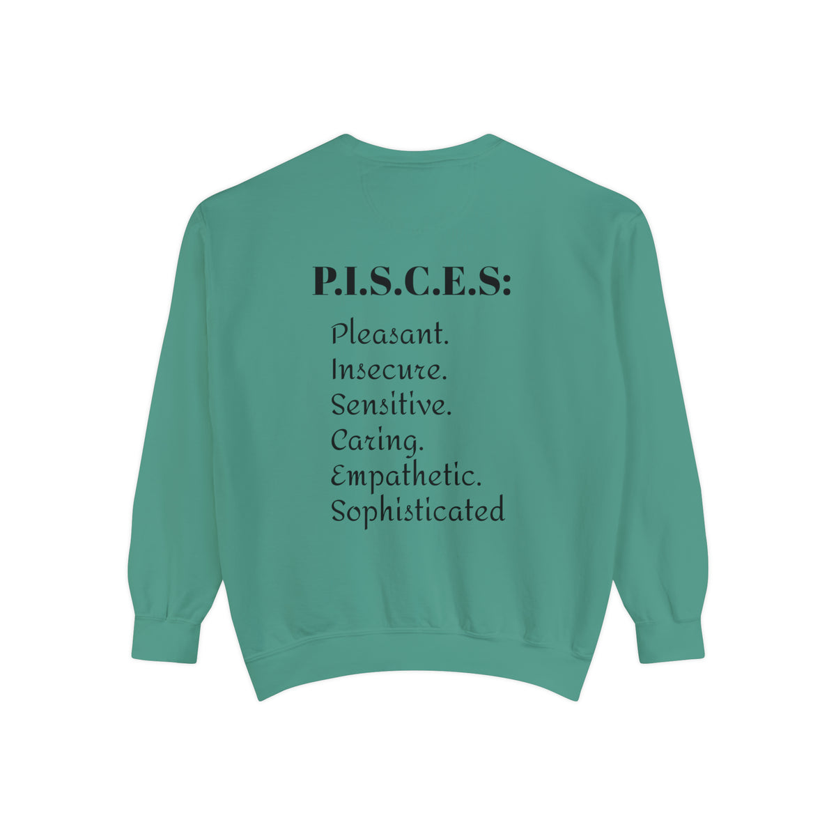 Unisex Garment-Dyed Sweatshirt - Ira World Art LLC