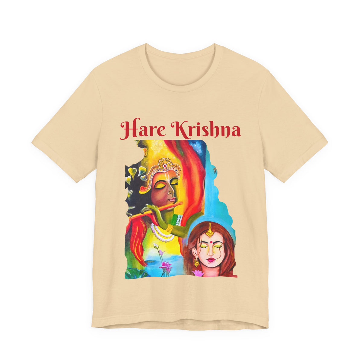 Radha Krishna T-Shirt - Ira World Art LLC