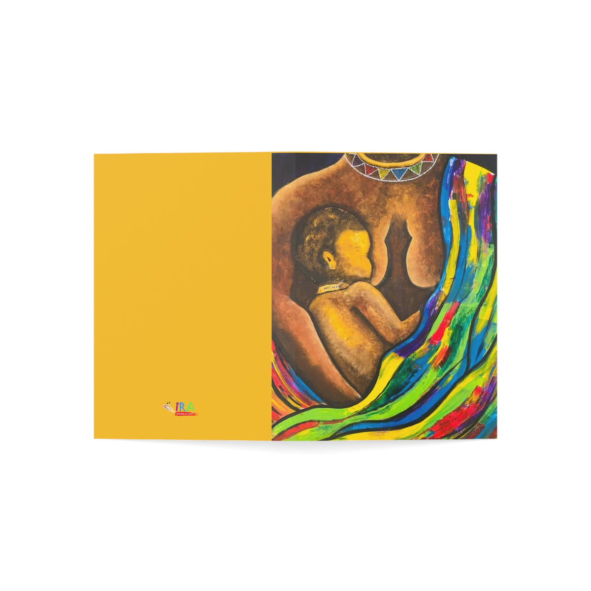 A Mother's Love: Heartwarming Greeting Card for the Nurturing Spirit(1, 10, 30, and 50pcs) - Ira World Art LLC