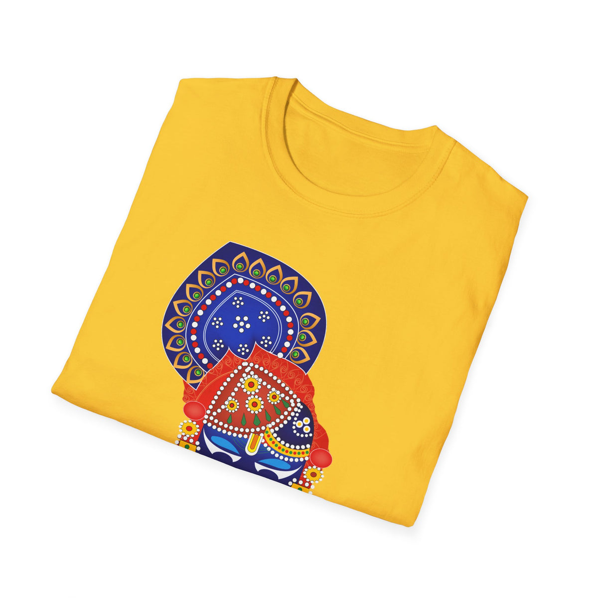 Vibrant Cultural Tee with Artistic Design, Colorful Graphic Shirt, Unisex T-Shirt, Festival Attire, Unique Gift, Everyday Comfort - Ira World Art LLC