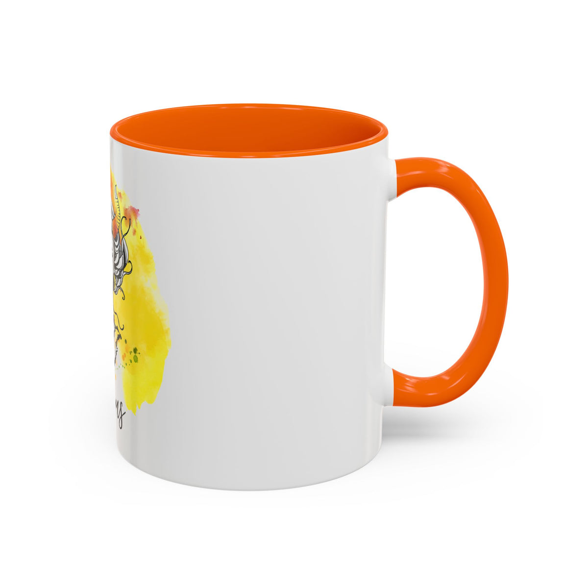 Taurus Zodiac Coffee Mug, Custom Printed 11oz & 15oz Unique Design - Ira World Art LLC