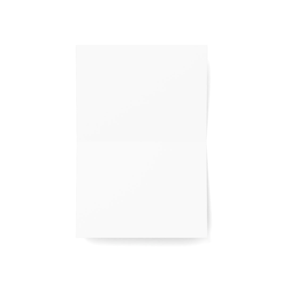 Inner Peace Greetings: Gautam Buddha Greeting Card – Share Tranquility and Enlightenments" (1, 10, 30, and 50pcs) - Ira World Art LLC