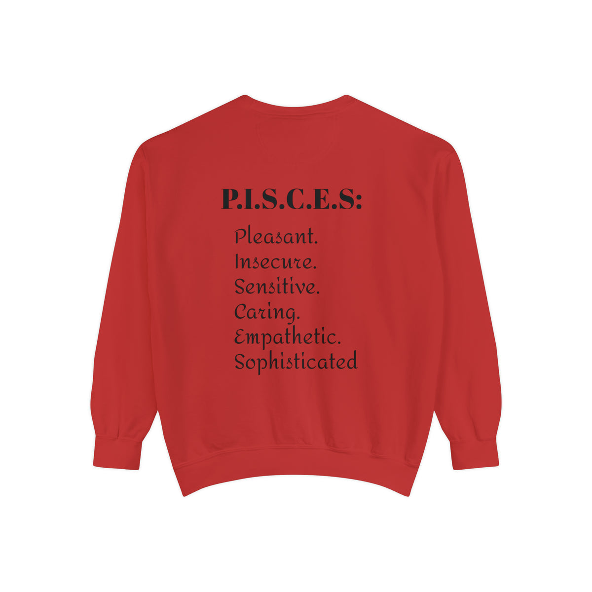 Unisex Garment-Dyed Sweatshirt - Ira World Art LLC
