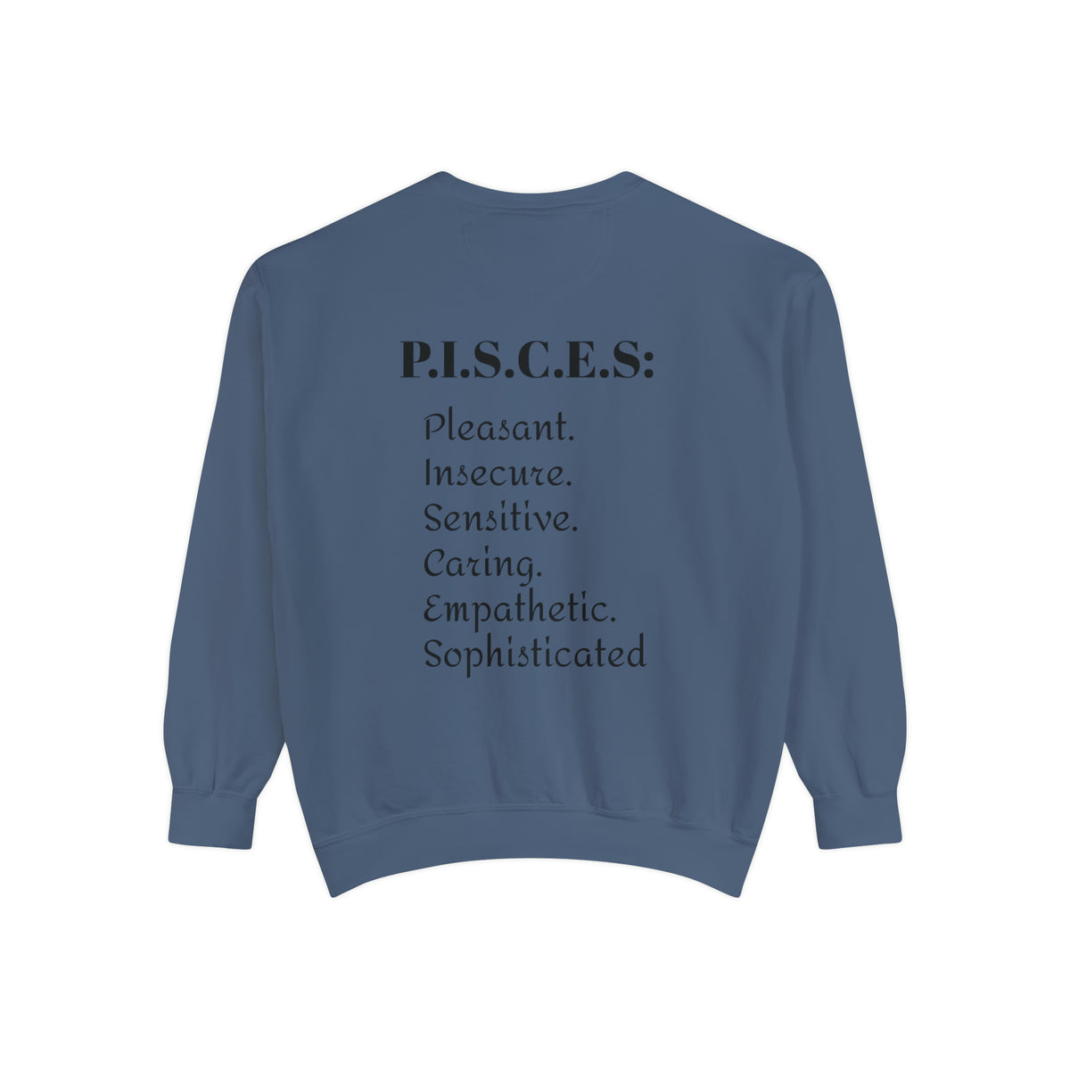 Unisex Garment-Dyed Sweatshirt - Ira World Art LLC