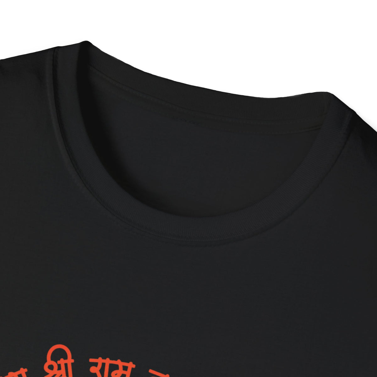 Ram Mantra Unisex Softstyle T-Shirt - Spiritual Mantra Text Tee, Yoga Meditation Shirt, Positive Vibes Graphic Tee, Sanskrit Om Symbol Tee, - Ira World Art LLC