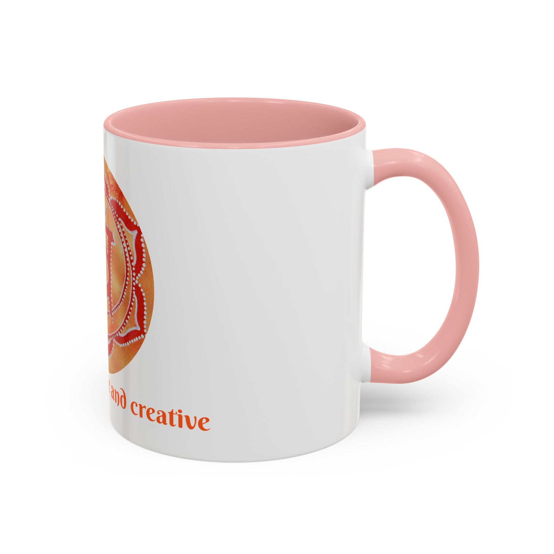 Sacral Chakra Mug for Meditation – 11oz Yoga Tea Mug with Bold Design - Ira World Art LLC