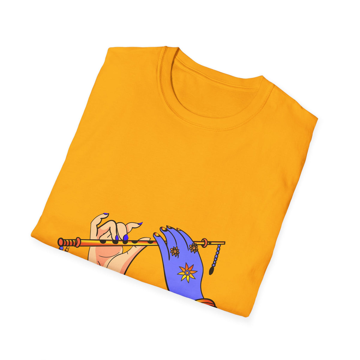 Spiritual Unisex T-Shirt, Comfortable Cotton Tee with 'Radhe Radhe' Design, Perfect for Festivals, Gifts for Friends, Everyday Wear - Ira World Art LLC