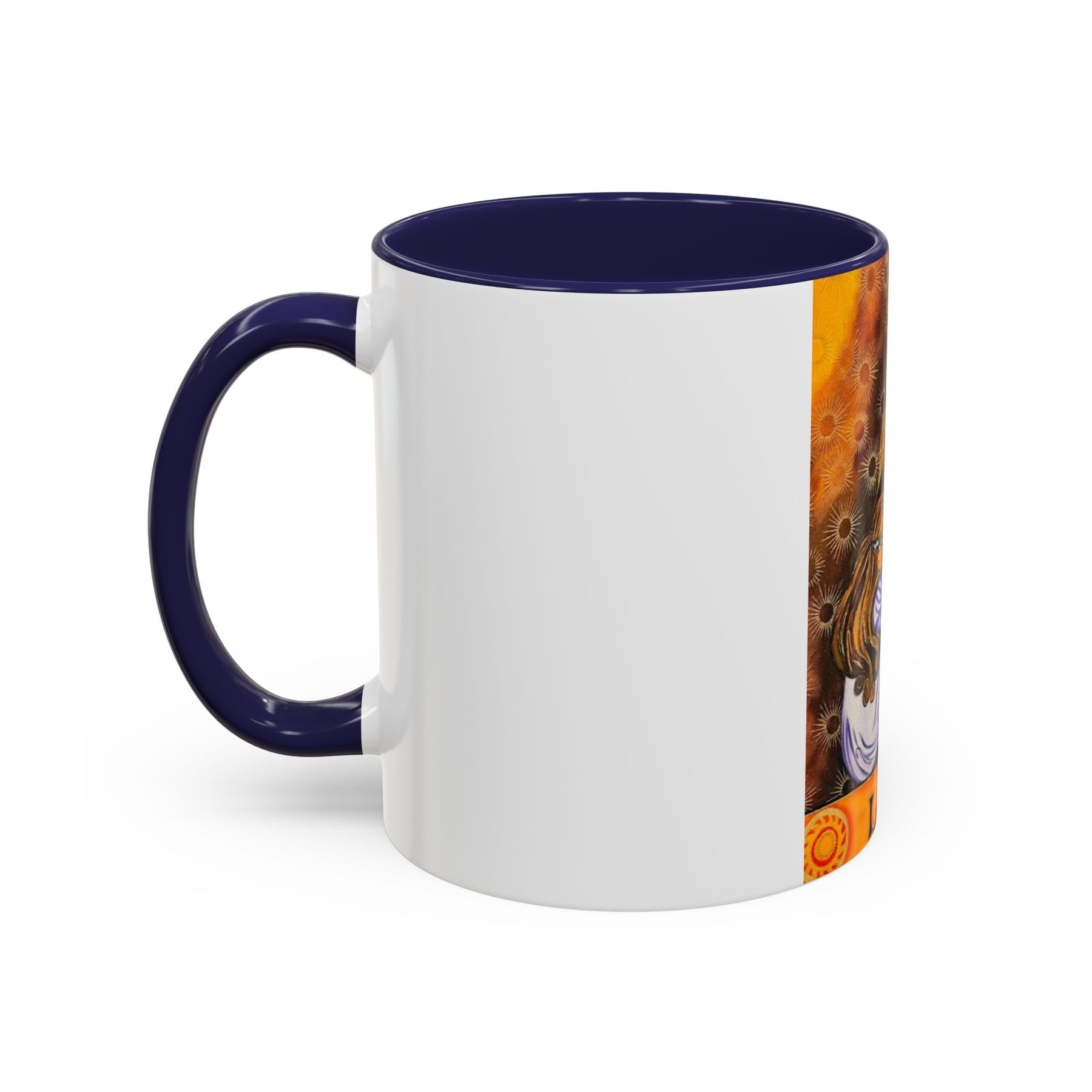 Leo Zodiac 11oz Ceramic Coffee Mug with Bold Accent Design, Astrology Gift - Ira World Art LLC