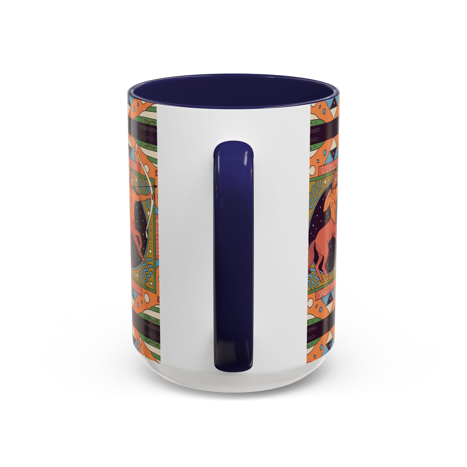Sagittarius Custom Coffee Mug, Vibrant 11oz & 15oz Unique Printed Design - Ira World Art LLC