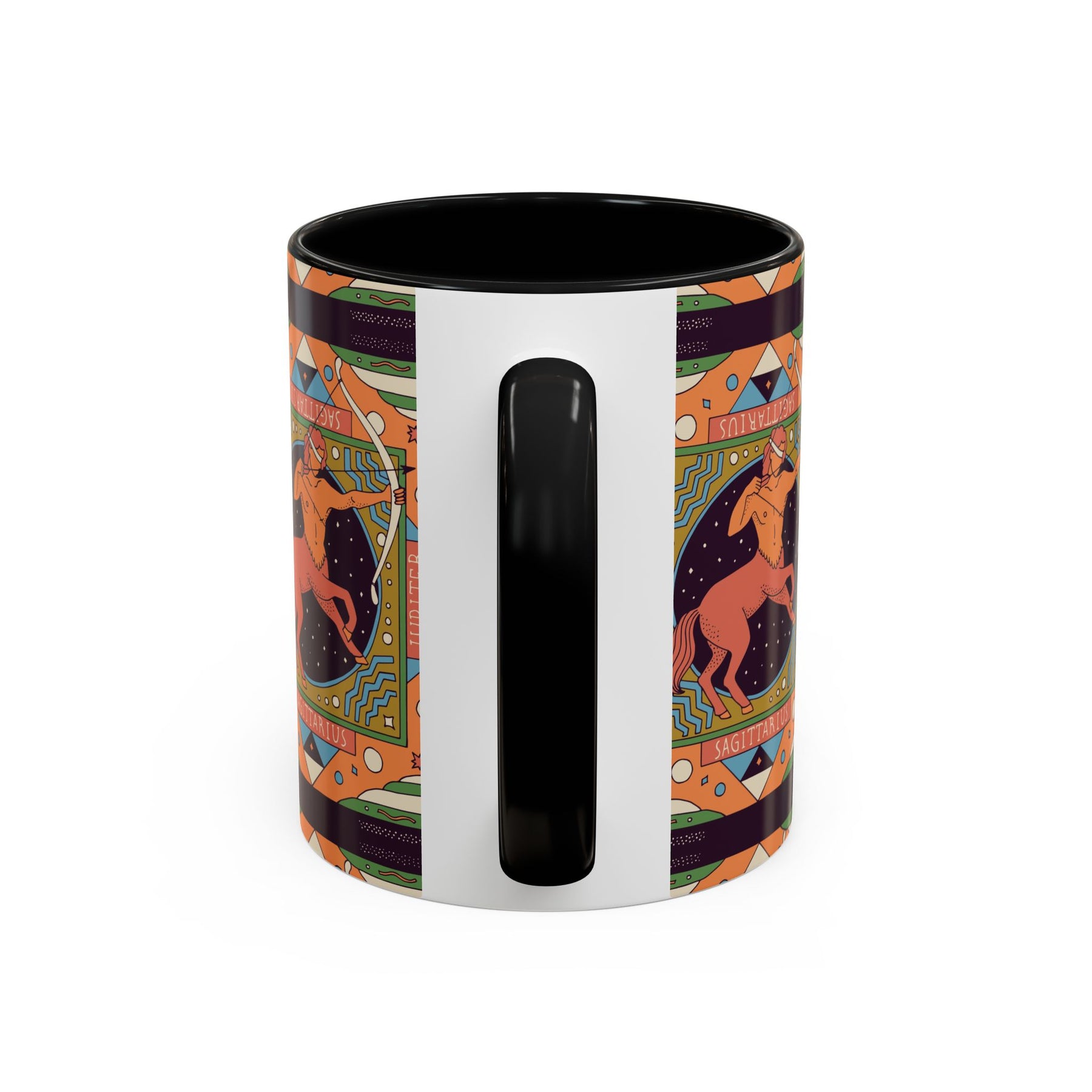 Sagittarius Custom Coffee Mug, Vibrant 11oz & 15oz Unique Printed Design - Ira World Art LLC