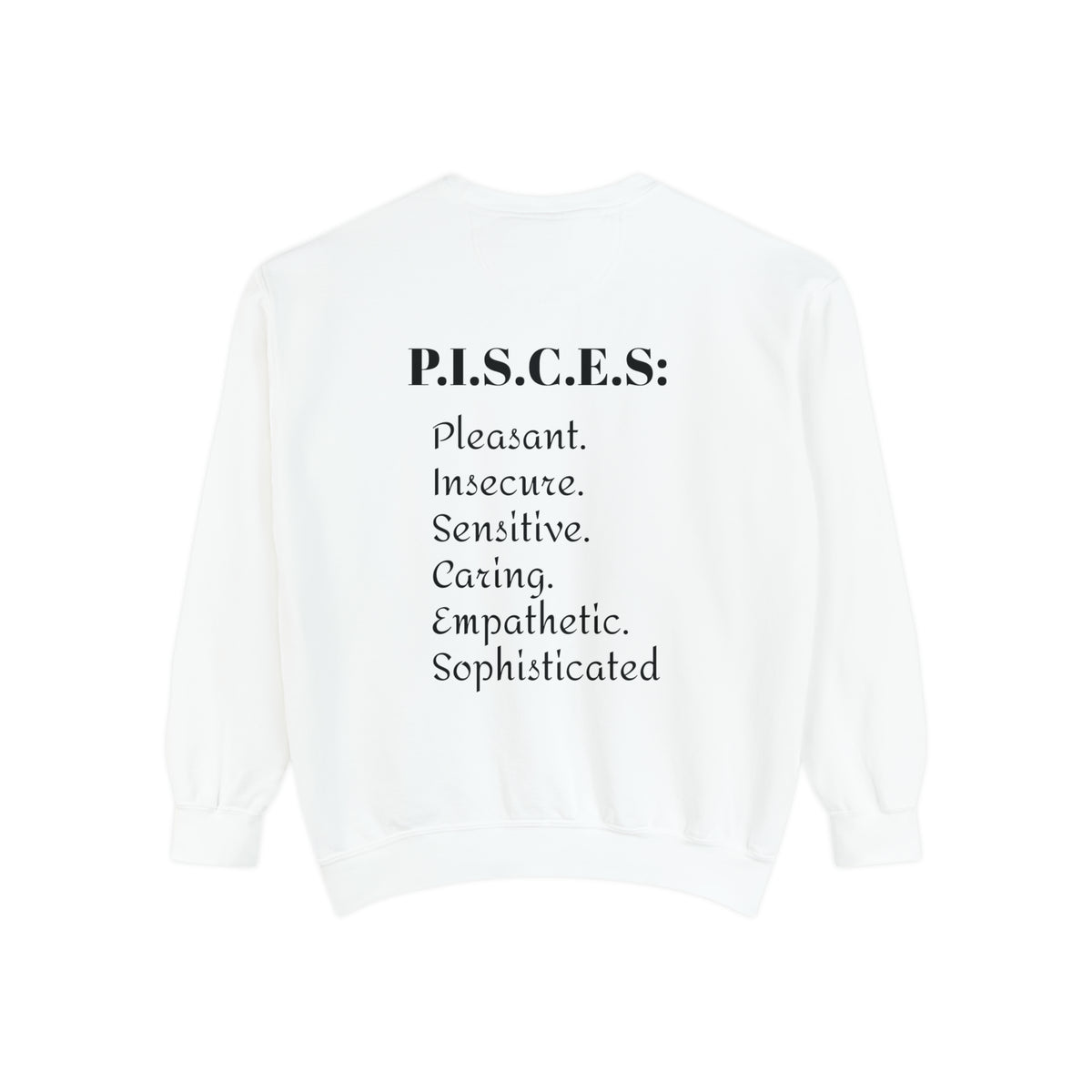 Unisex Garment-Dyed Sweatshirt - Ira World Art LLC