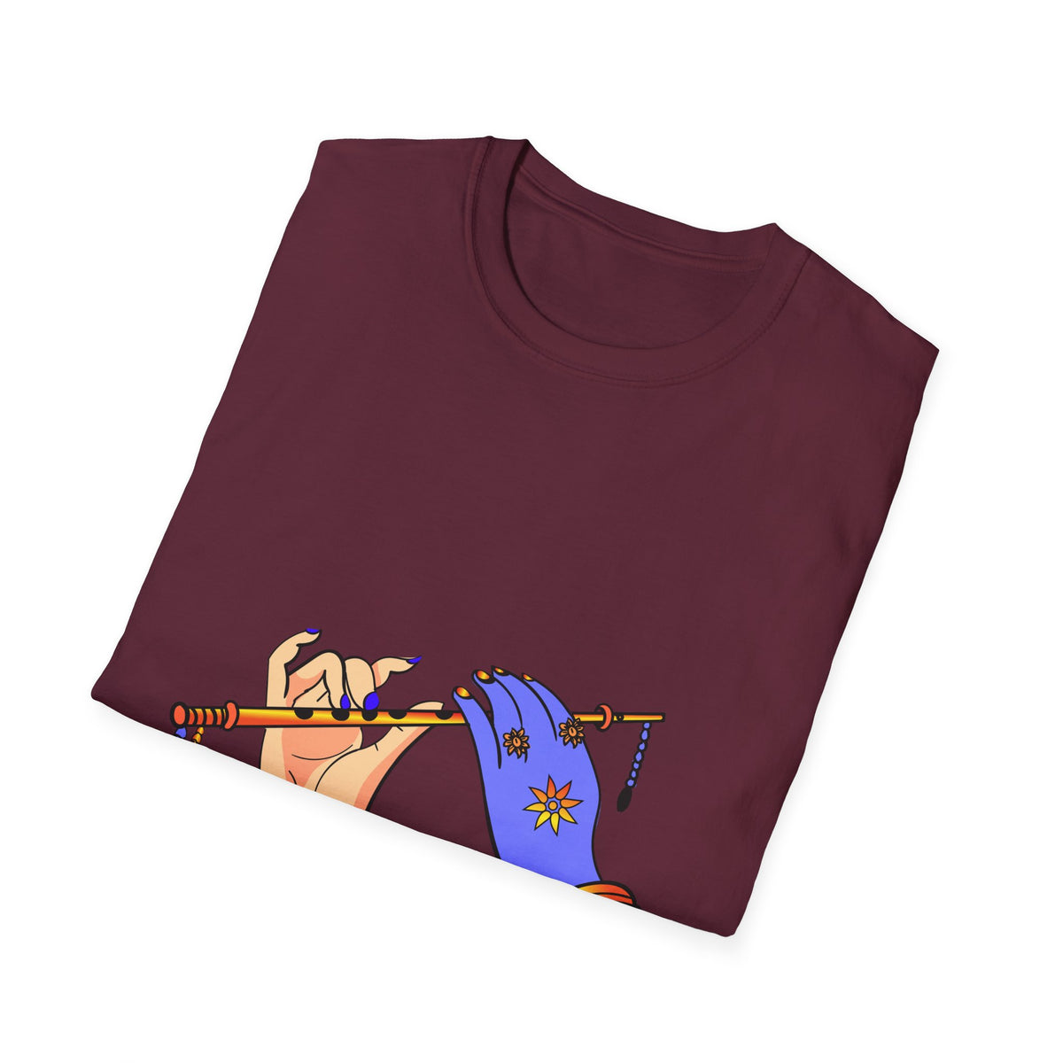 Spiritual Unisex T-Shirt, Comfortable Cotton Tee with 'Radhe Radhe' Design, Perfect for Festivals, Gifts for Friends, Everyday Wear - Ira World Art LLC
