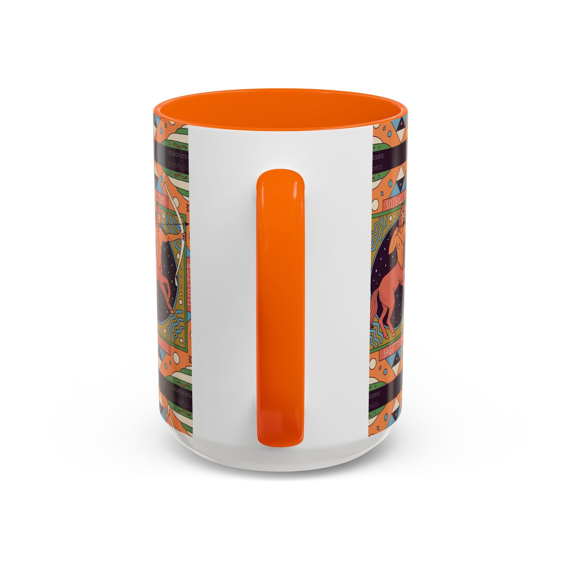 Sagittarius Custom Coffee Mug, Vibrant 11oz & 15oz Unique Printed Design - Ira World Art LLC