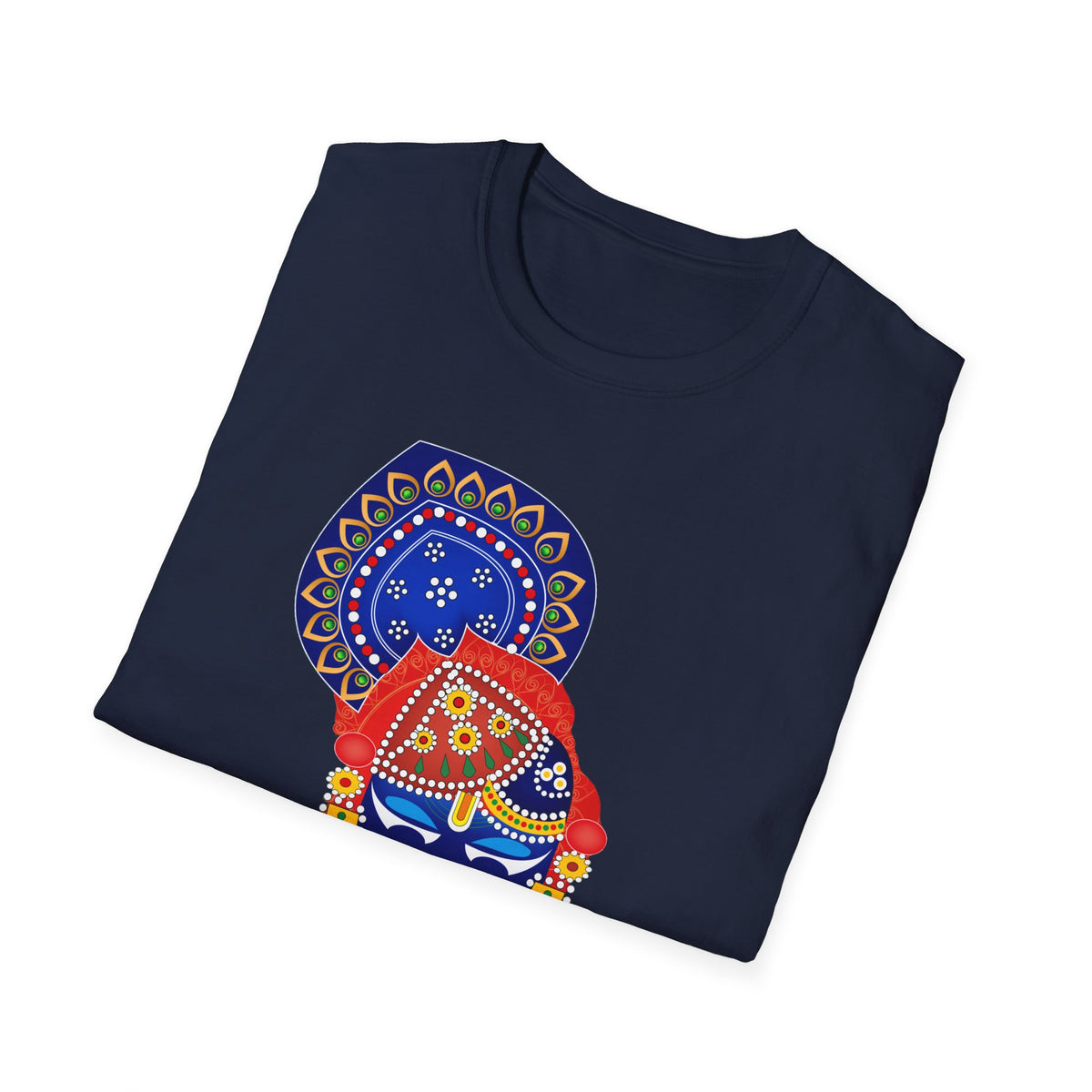 Vibrant Cultural Tee with Artistic Design, Colorful Graphic Shirt, Unisex T-Shirt, Festival Attire, Unique Gift, Everyday Comfort - Ira World Art LLC