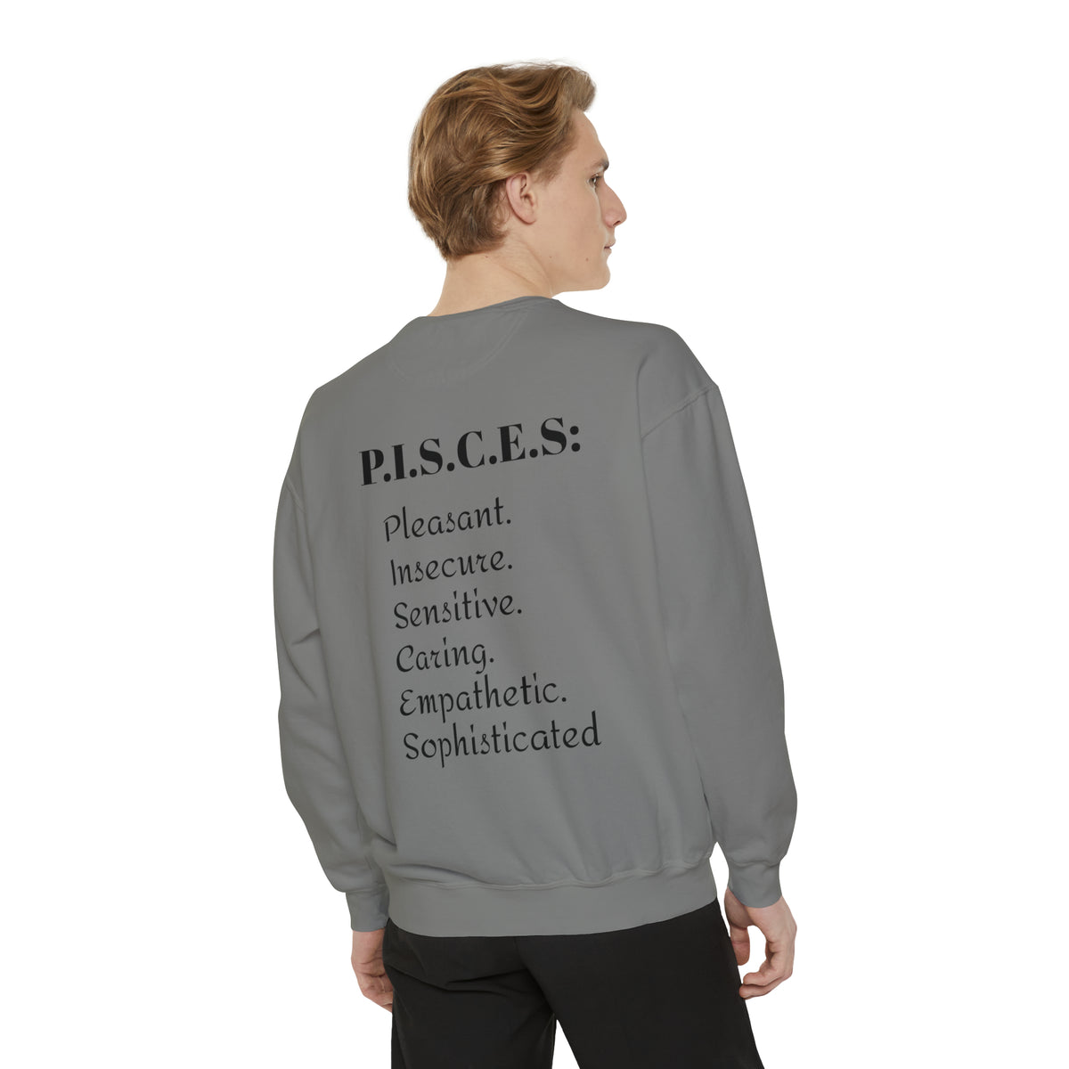 Unisex Garment-Dyed Sweatshirt - Ira World Art LLC