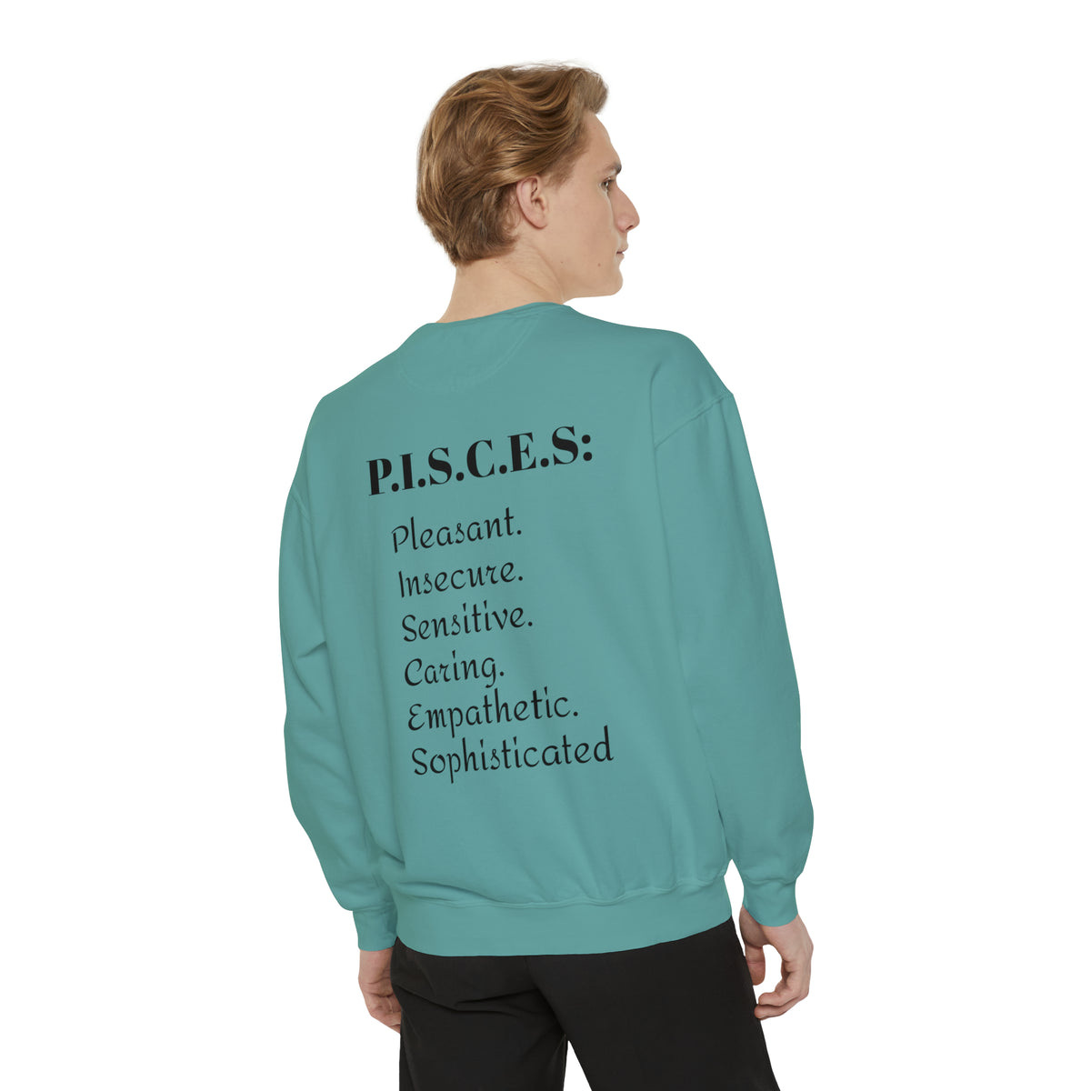 Unisex Garment-Dyed Sweatshirt - Ira World Art LLC