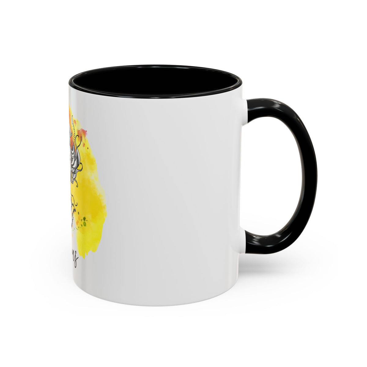 Taurus Zodiac Coffee Mug, Custom Printed 11oz & 15oz Unique Design - Ira World Art LLC