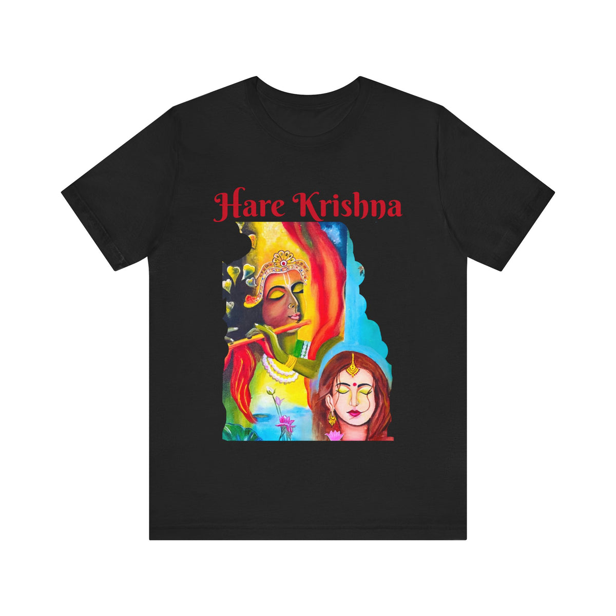 Radha Krishna T-Shirt - Ira World Art LLC