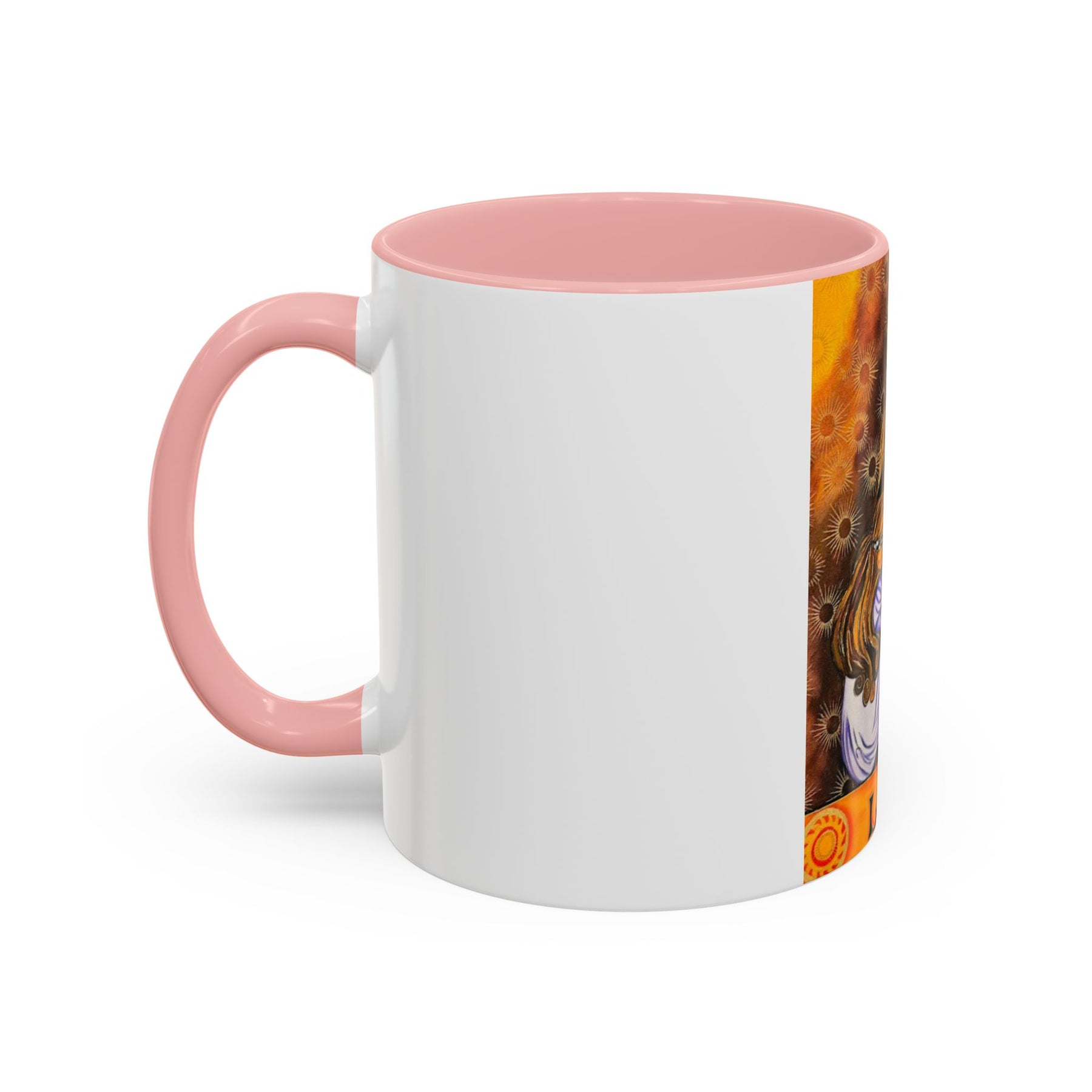 Leo Zodiac 11oz Ceramic Coffee Mug with Bold Accent Design, Astrology Gift - Ira World Art LLC