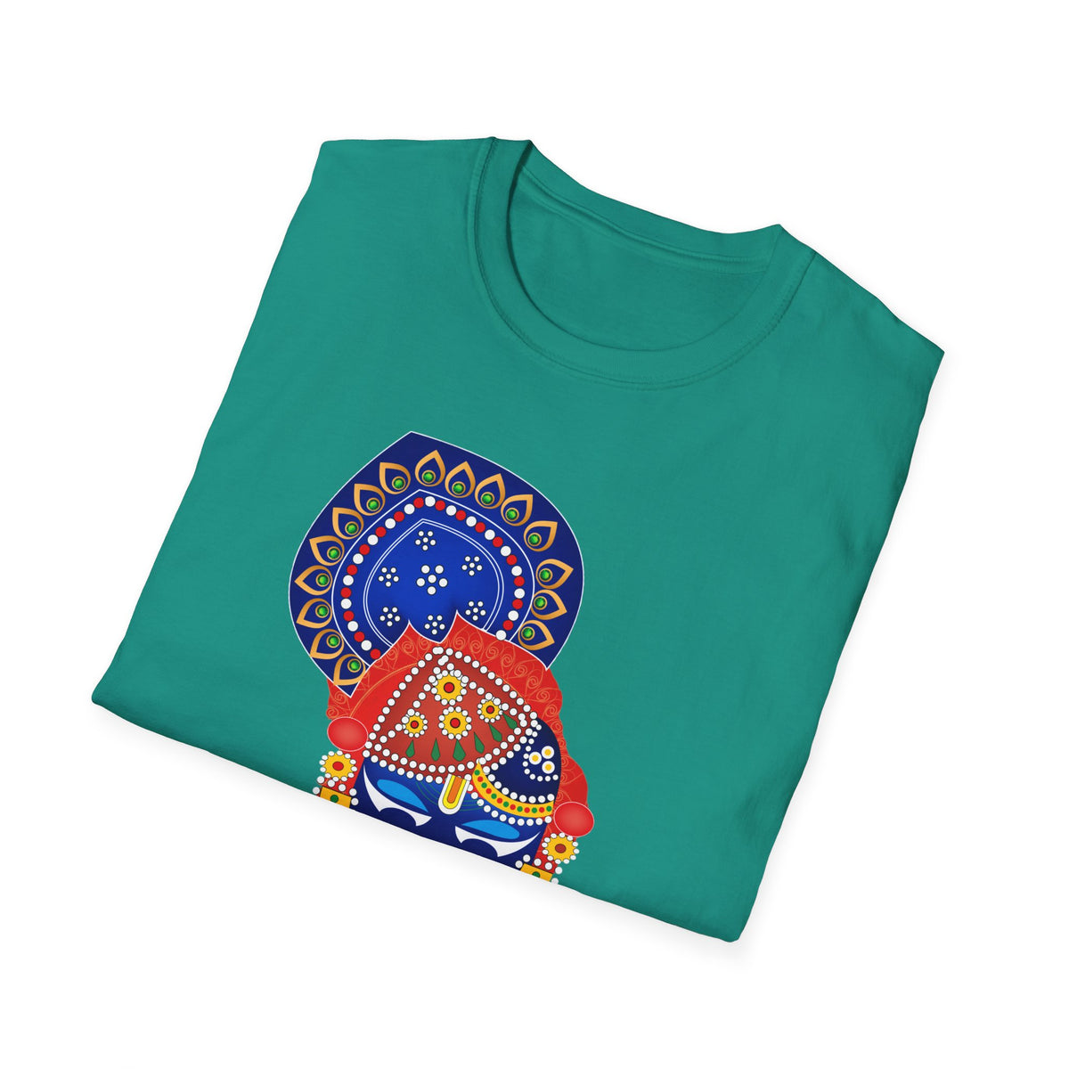 Vibrant Cultural Tee with Artistic Design, Colorful Graphic Shirt, Unisex T-Shirt, Festival Attire, Unique Gift, Everyday Comfort - Ira World Art LLC