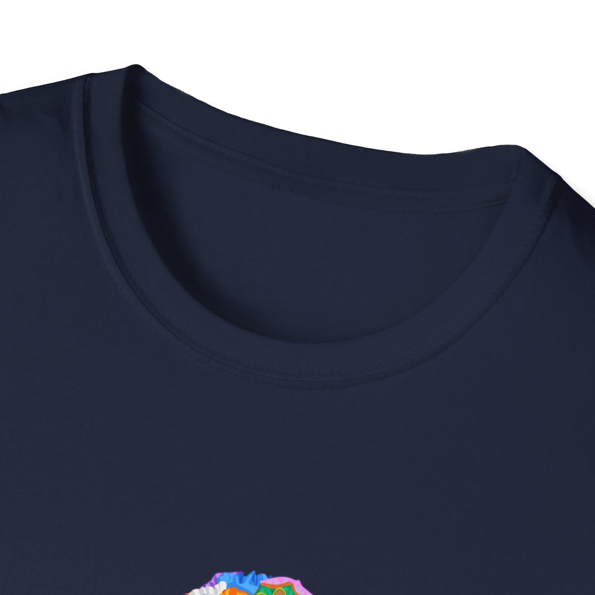 Krishana Tees - Spiritual Unisex Softstyle T-Shirt, Hindu God Tee, Religious Clothing, Meditation Shirt, Yoga Outfit - Ira World Art LLC