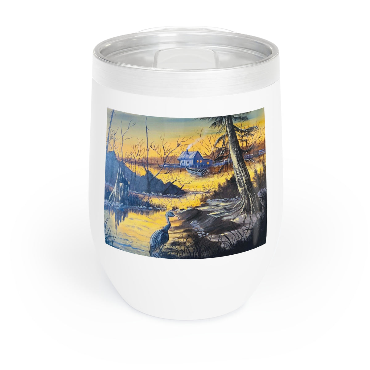 Chill Wine Tumbler - Ira World Art LLC