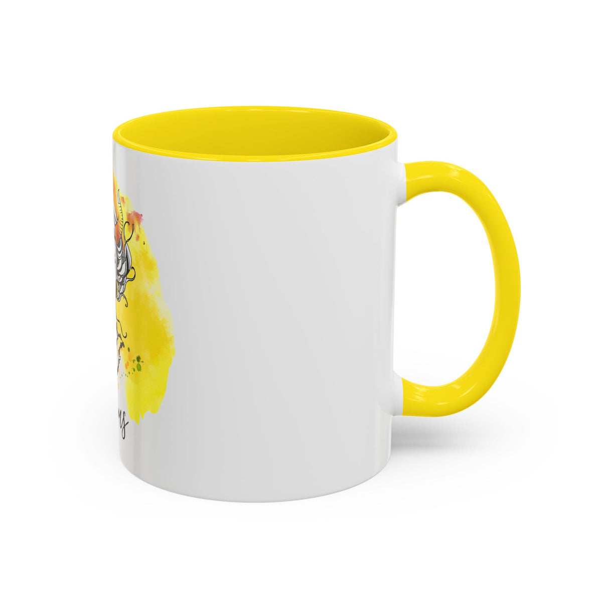 Taurus Zodiac Coffee Mug, Custom Printed 11oz & 15oz Unique Design - Ira World Art LLC
