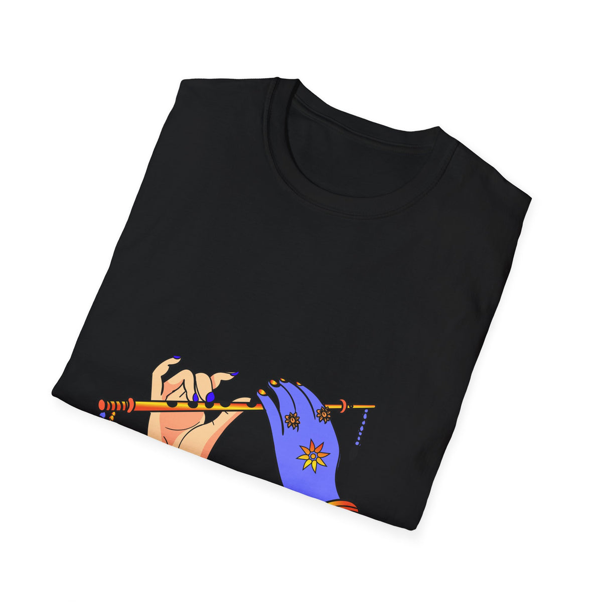 Spiritual Unisex T-Shirt, Comfortable Cotton Tee with 'Radhe Radhe' Design, Perfect for Festivals, Gifts for Friends, Everyday Wear - Ira World Art LLC
