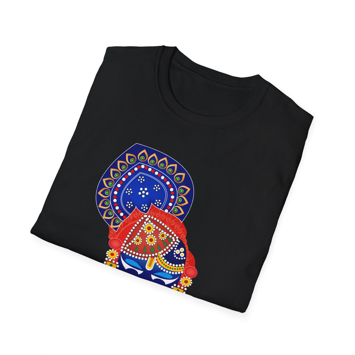 Vibrant Cultural Tee with Artistic Design, Colorful Graphic Shirt, Unisex T-Shirt, Festival Attire, Unique Gift, Everyday Comfort - Ira World Art LLC