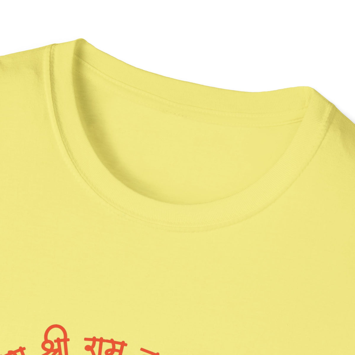 Ram Mantra Unisex Softstyle T-Shirt - Spiritual Mantra Text Tee, Yoga Meditation Shirt, Positive Vibes Graphic Tee, Sanskrit Om Symbol Tee, - Ira World Art LLC