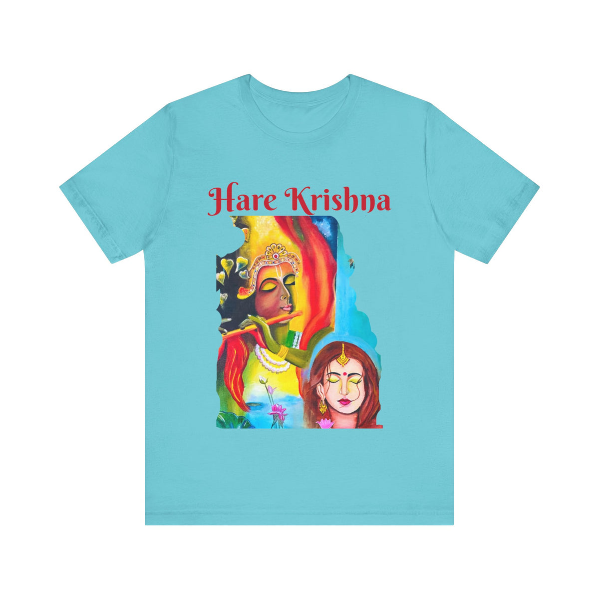 Radha Krishna T-Shirt - Ira World Art LLC