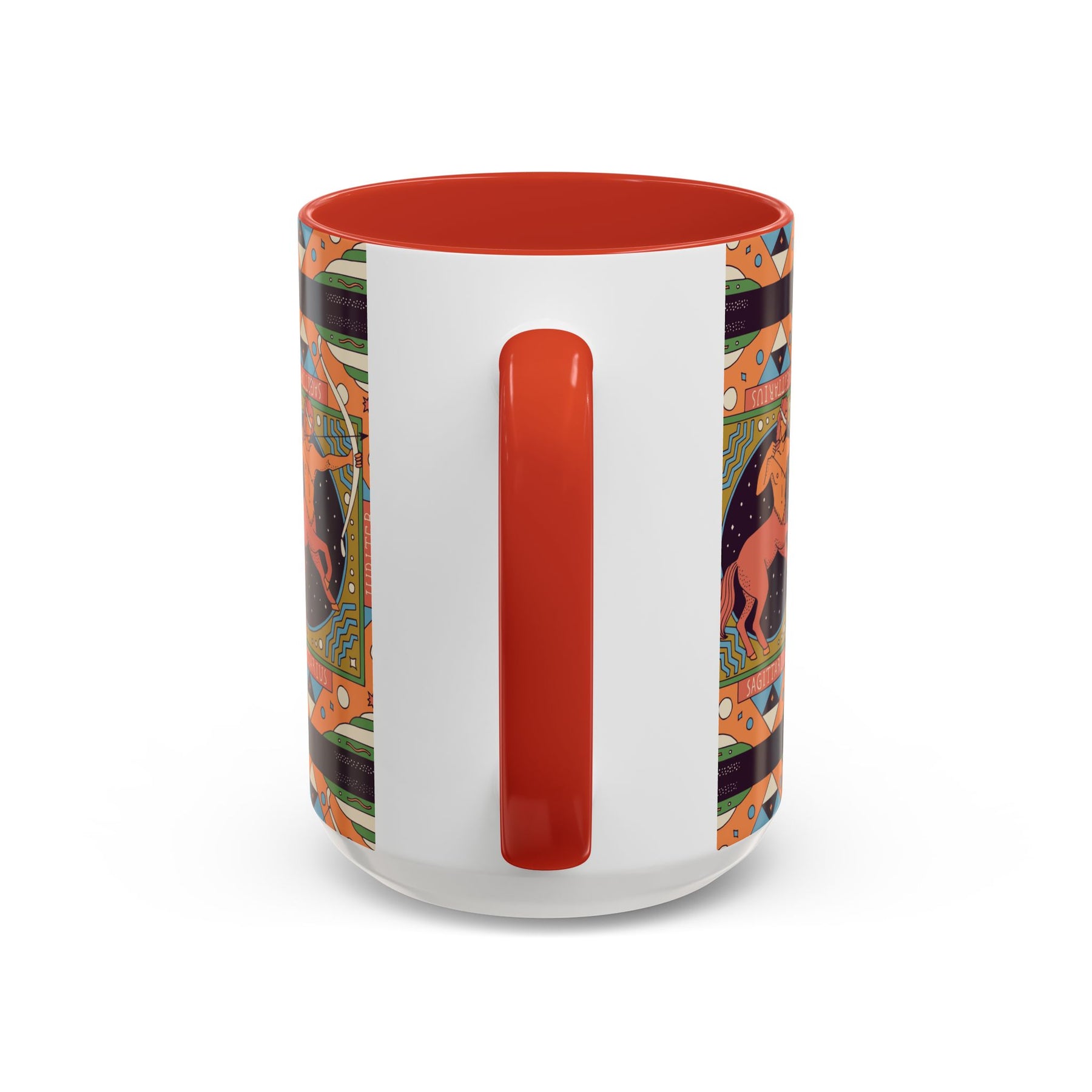 Sagittarius Custom Coffee Mug, Vibrant 11oz & 15oz Unique Printed Design - Ira World Art LLC