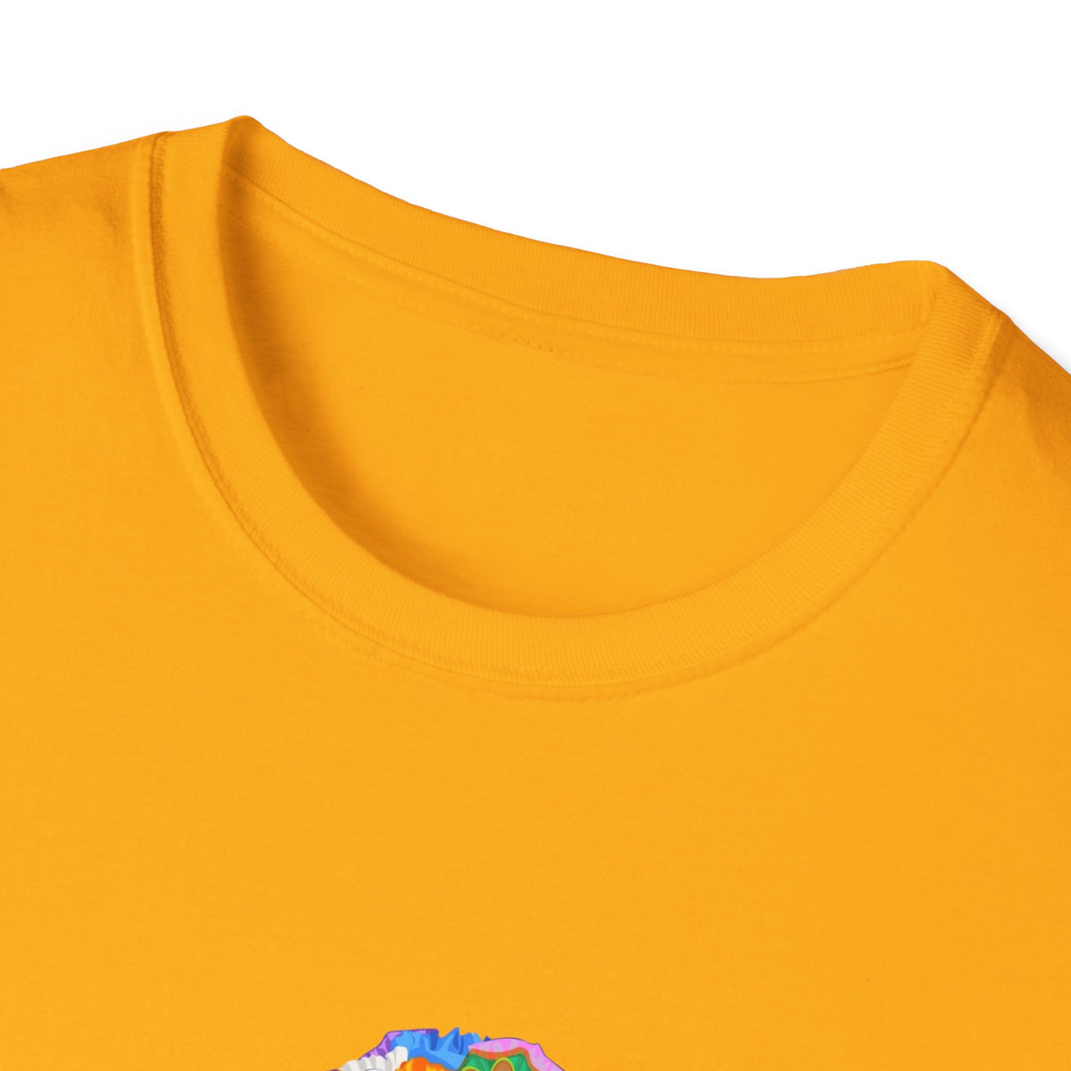 Krishana Tees - Spiritual Unisex Softstyle T-Shirt, Hindu God Tee, Religious Clothing, Meditation Shirt, Yoga Outfit - Ira World Art LLC