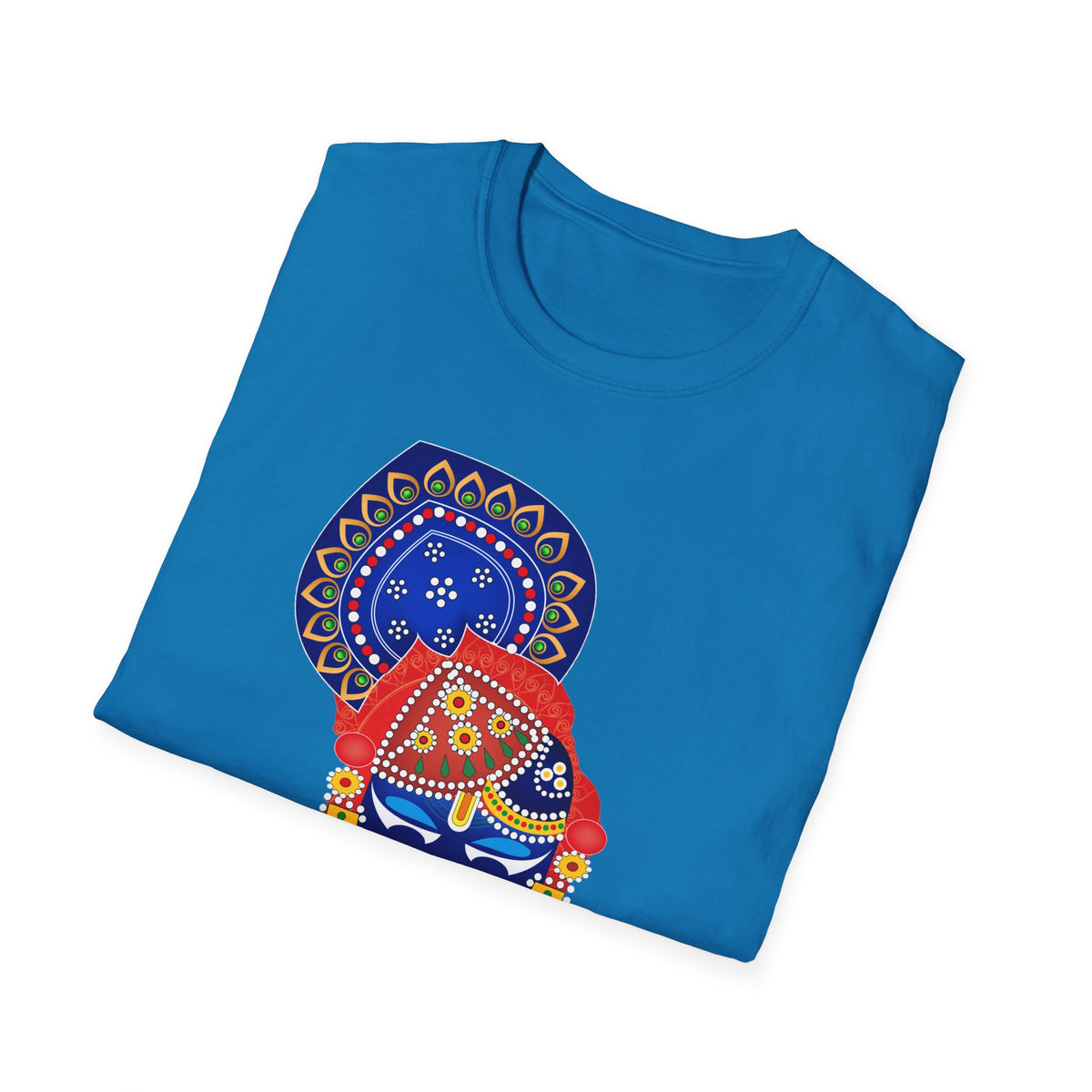 Vibrant Cultural Tee with Artistic Design, Colorful Graphic Shirt, Unisex T-Shirt, Festival Attire, Unique Gift, Everyday Comfort - Ira World Art LLC