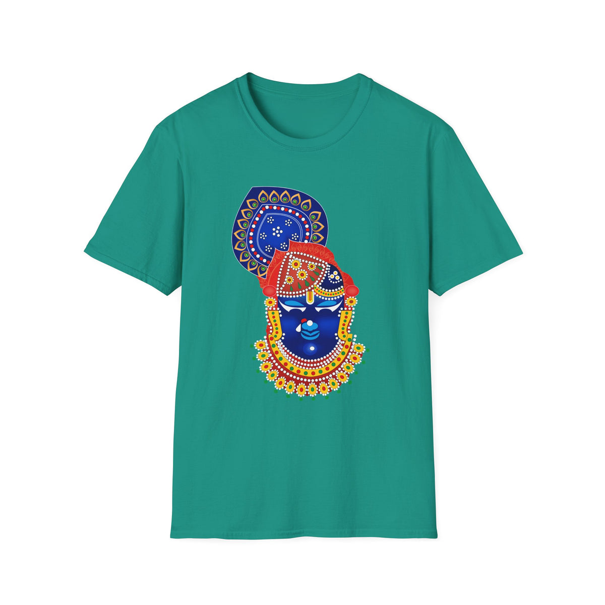 Vibrant Cultural Tee with Artistic Design, Colorful Graphic Shirt, Unisex T-Shirt, Festival Attire, Unique Gift, Everyday Comfort - Ira World Art LLC