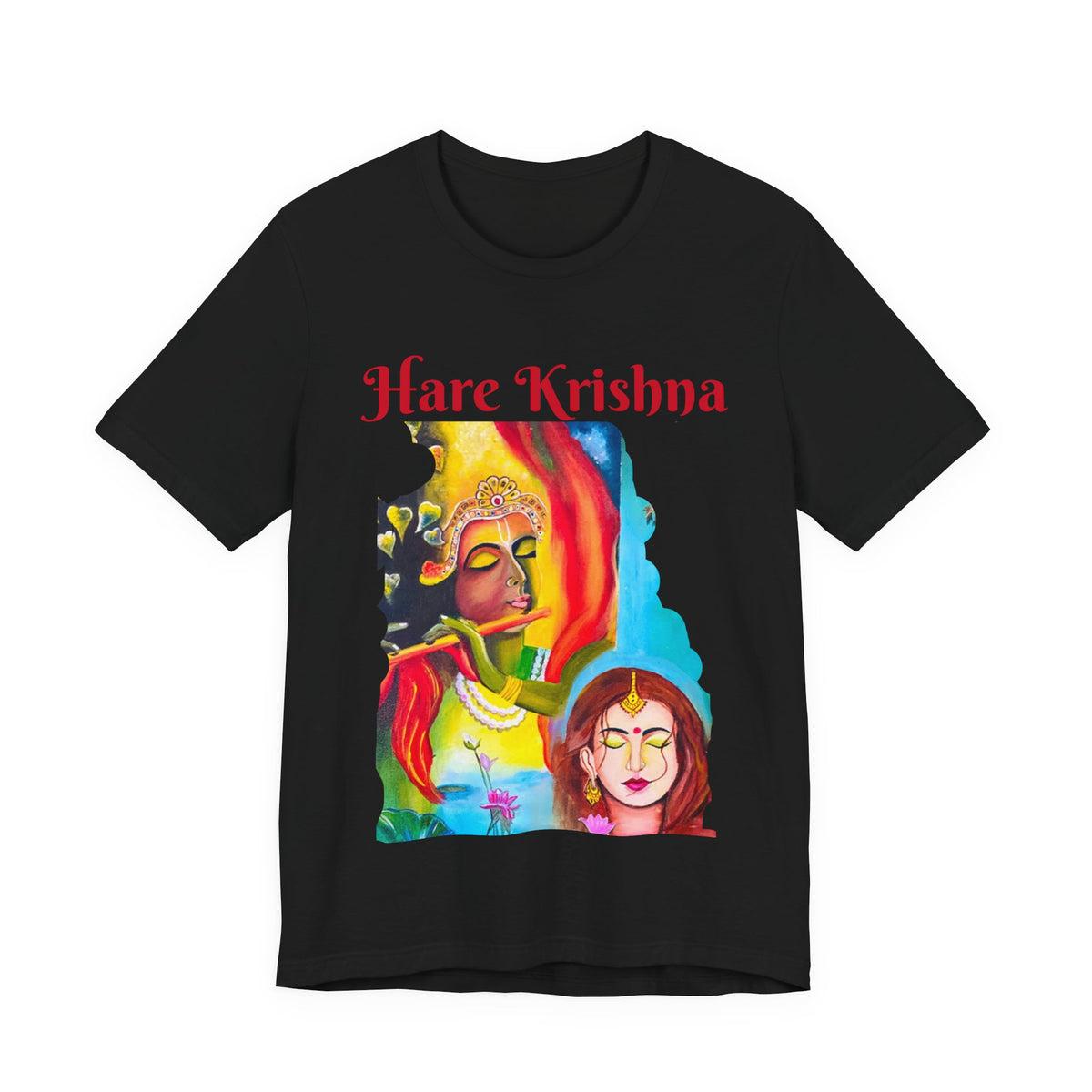 Radha Krishna T-Shirt - Ira World Art LLC