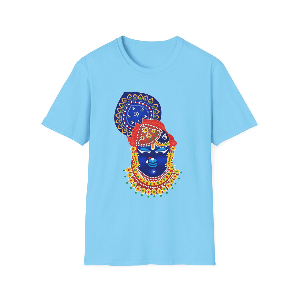 Vibrant Cultural Tee with Artistic Design, Colorful Graphic Shirt, Unisex T-Shirt, Festival Attire, Unique Gift, Everyday Comfort - Ira World Art LLC