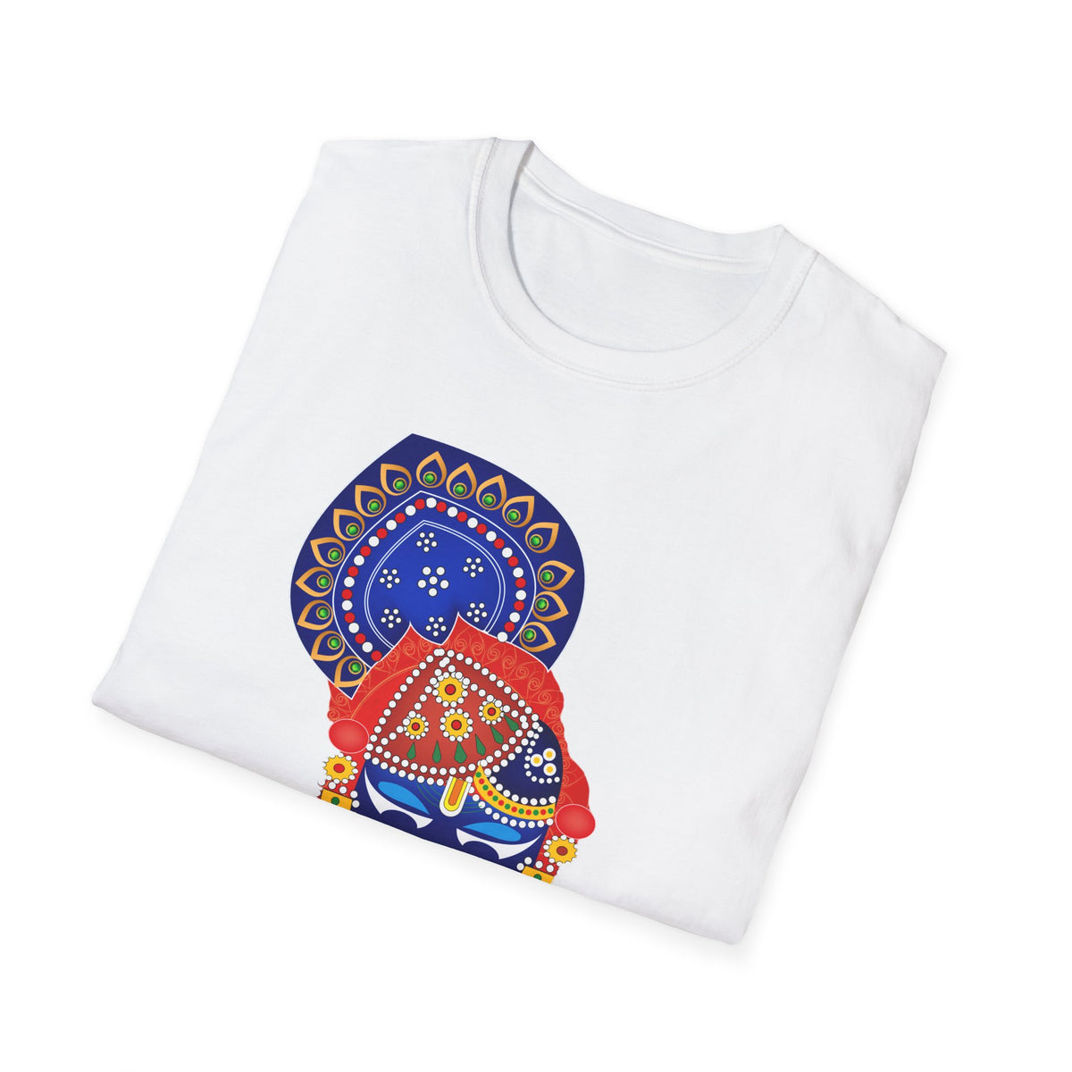 Vibrant Cultural Tee with Artistic Design, Colorful Graphic Shirt, Unisex T-Shirt, Festival Attire, Unique Gift, Everyday Comfort - Ira World Art LLC