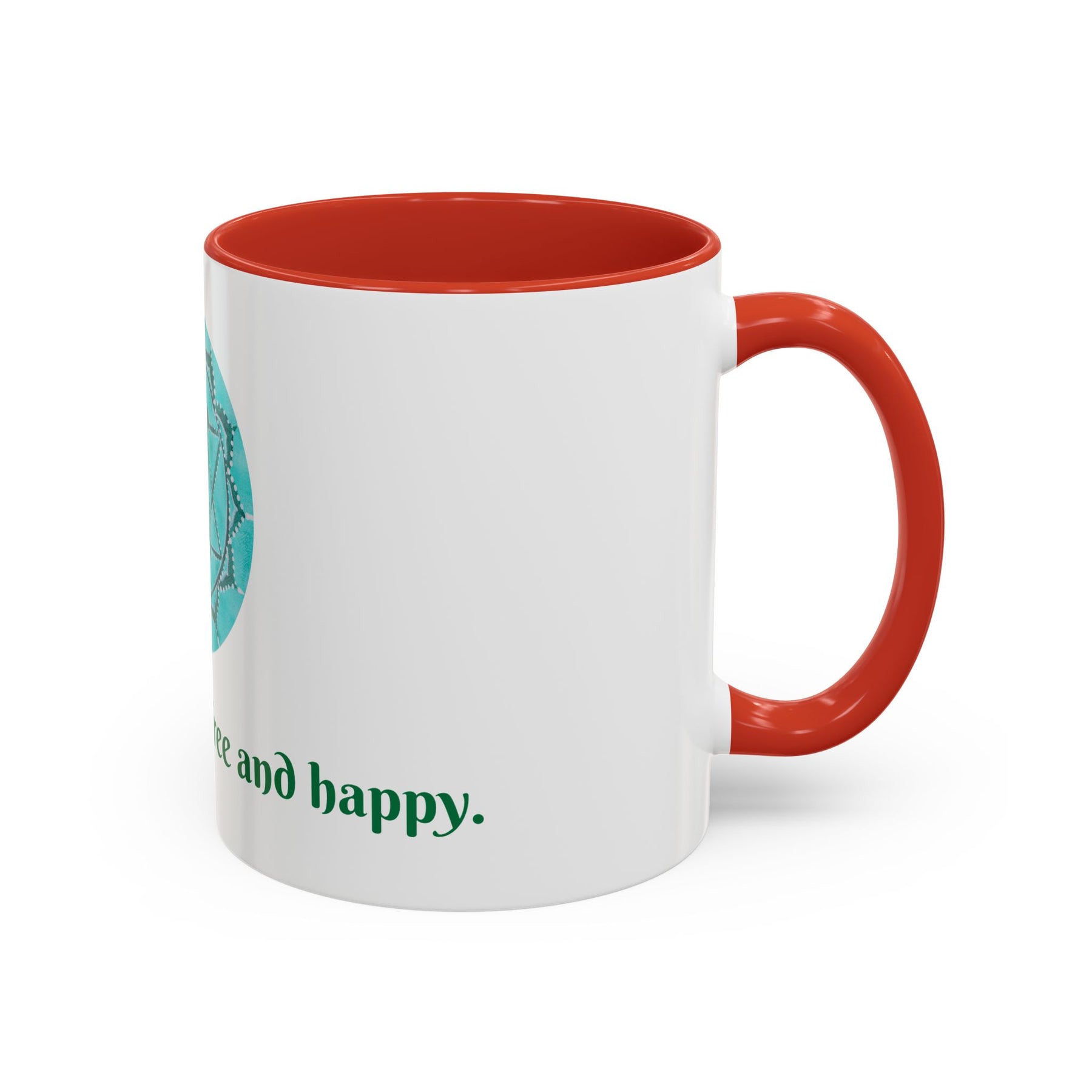 Heart Chakra Ceramic Coffee Mug 11oz with Artistic Zodiac Design - Ira World Art LLC
