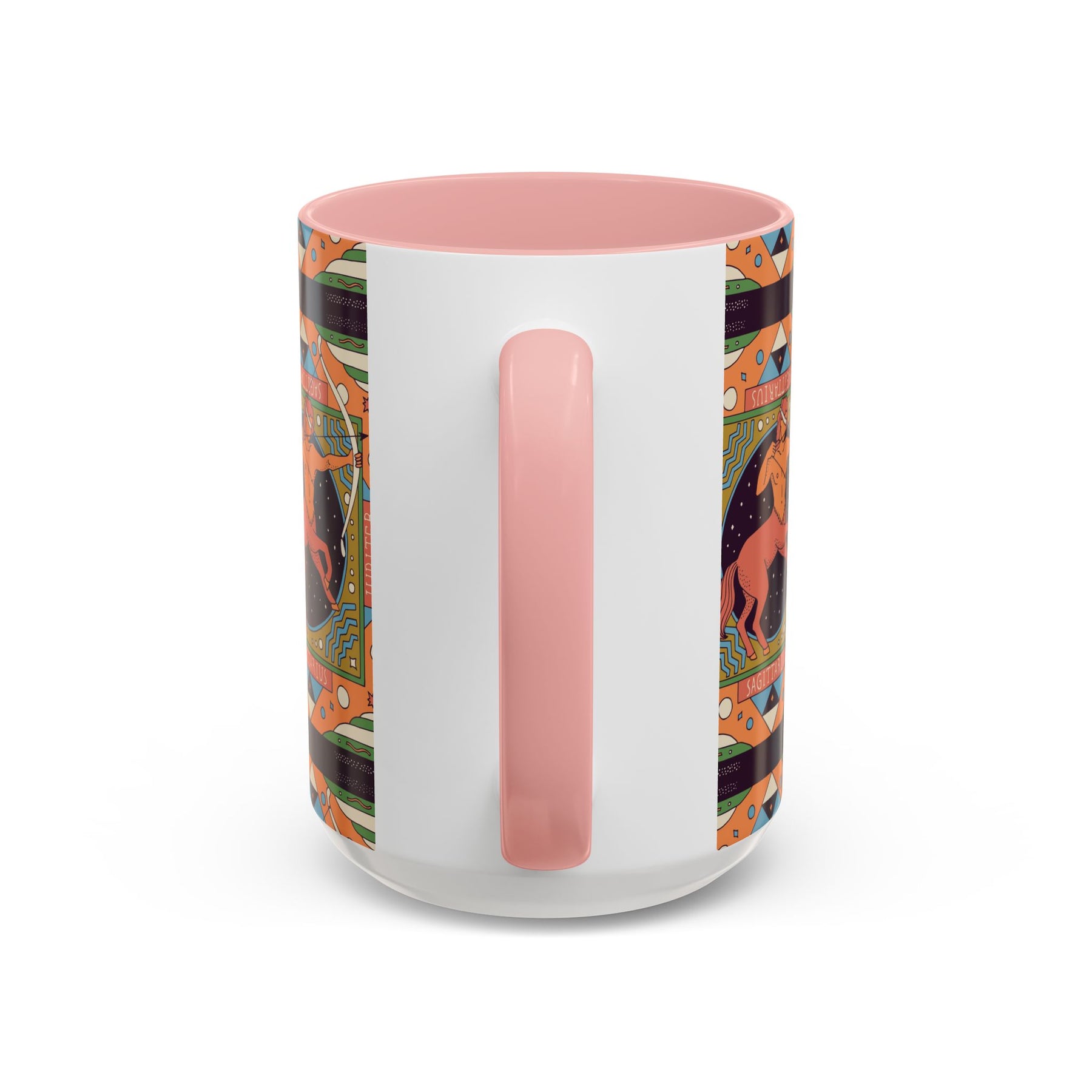 Sagittarius Custom Coffee Mug, Vibrant 11oz & 15oz Unique Printed Design - Ira World Art LLC