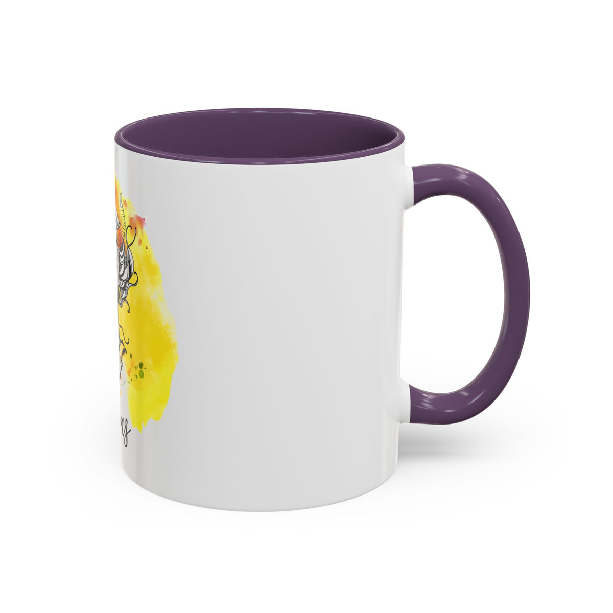Taurus Zodiac Coffee Mug, Custom Printed 11oz & 15oz Unique Design - Ira World Art LLC