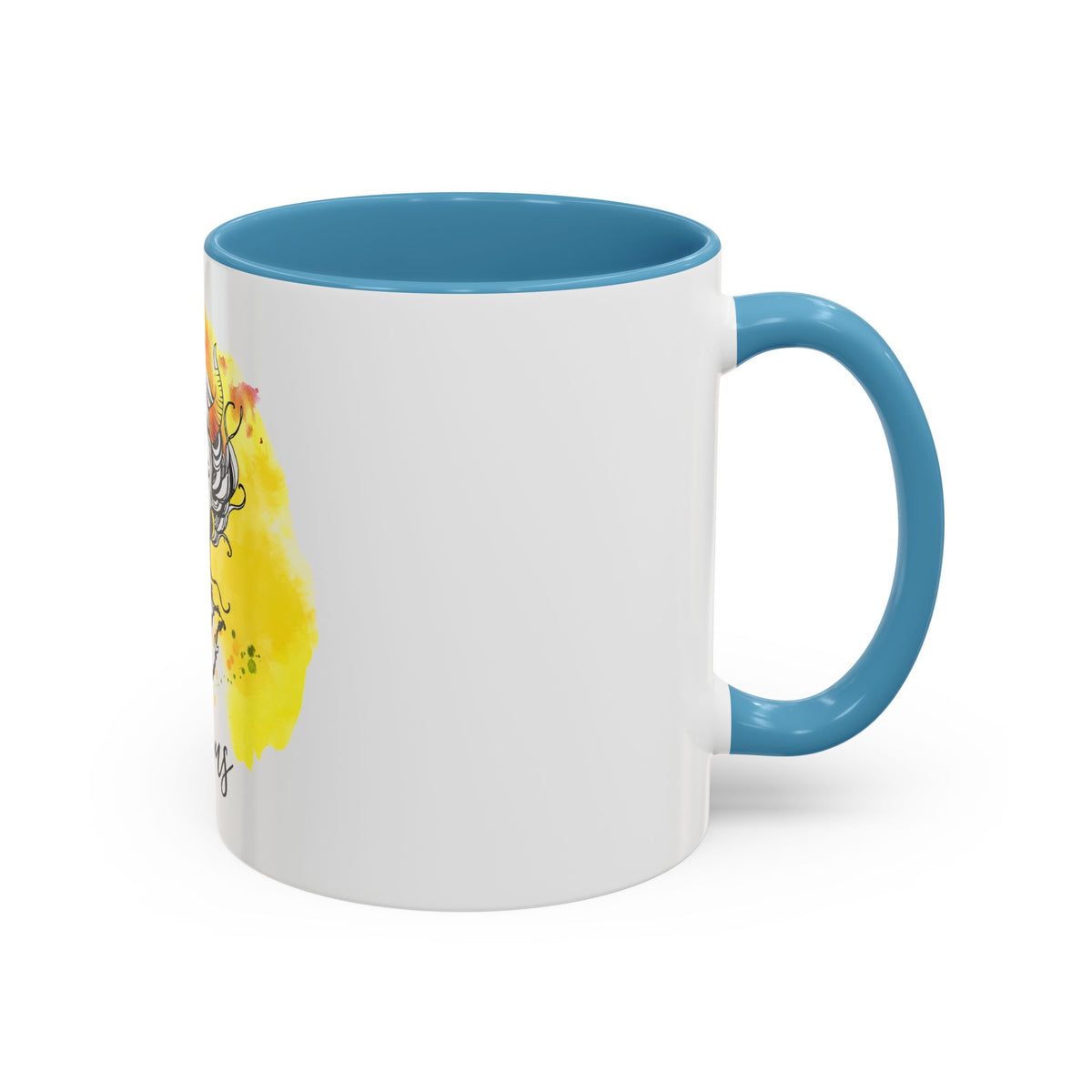 Taurus Zodiac Coffee Mug, Custom Printed 11oz & 15oz Unique Design - Ira World Art LLC