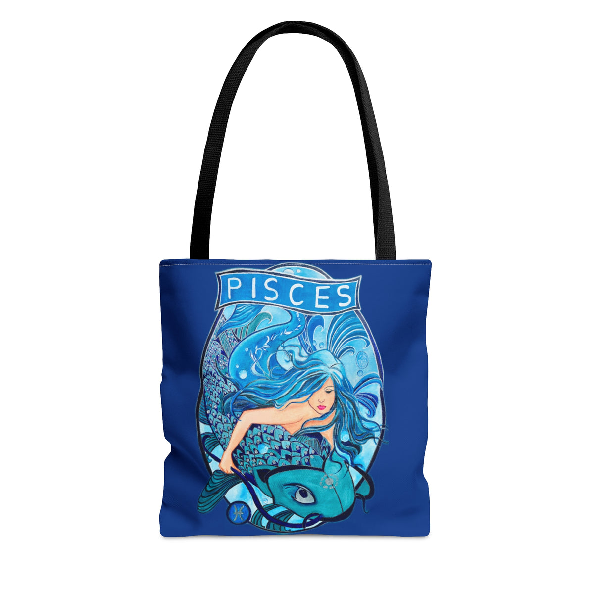Pisces Vibes Tote Bag – Carry the Mystique of the Zodiac Everywhere! - Ira World Art LLC